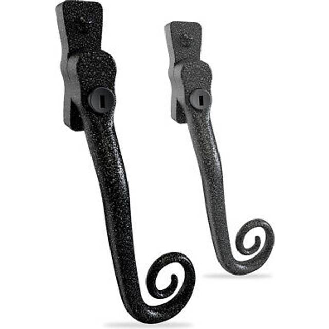 Mila heritage monkey tail upvc window handle espag locking 40mm spindle