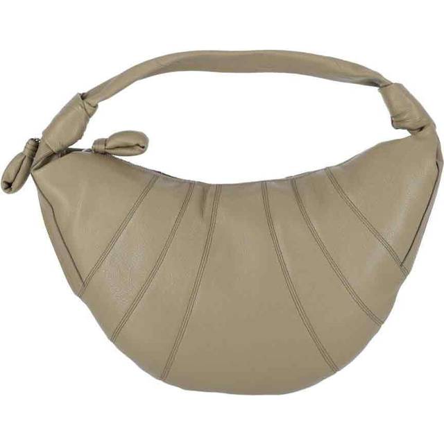 Lemaire Fortune Croissant leather shoulder bag - neutrals (One Size)