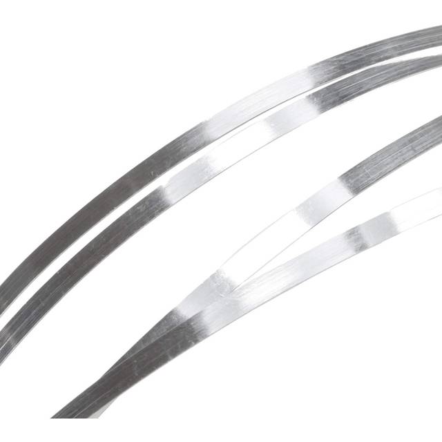 "Bezel Wire .999 Fine Silver Flat 3/16"""" Width (Qty=12 Inches)"
