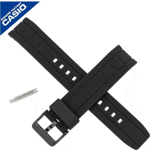 Genuine casio watch strap band for efa-132pb efa 132pb 132 black 10366028
