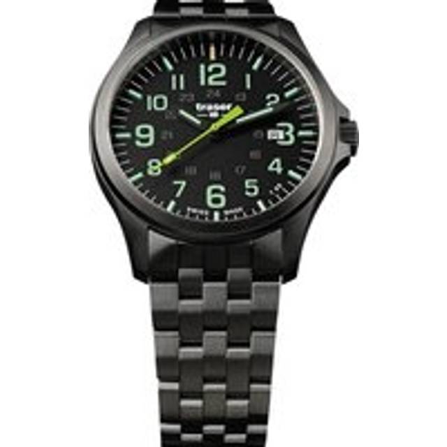 Traser H3 P67 Officer Pro GunMetal Black/Lime Watch
