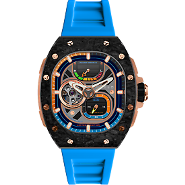 Nubeo NB-6105-05 Herrenuhr Viper Automatik 44mm 5ATM