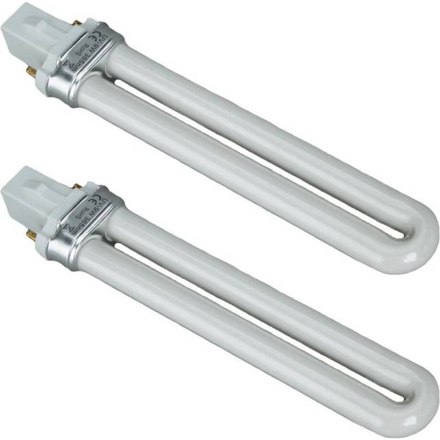 2X 9W Nail Uv Machine 365Nm Lamp Bulb Tube