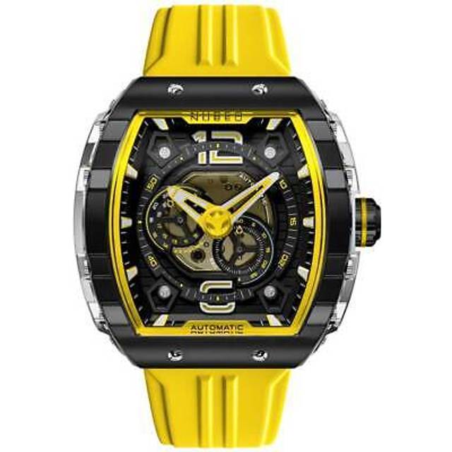 Nubeo NB-6087-08 Herrenuhr Magellan 24h Automatik 49mm 5ATM