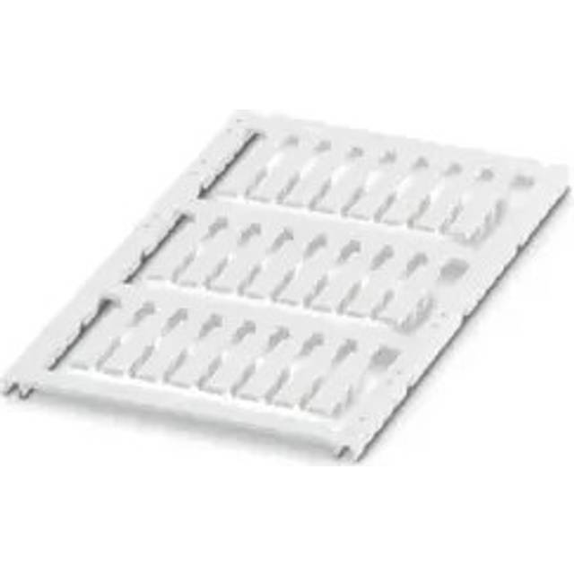 Phoenix Contact 0832101 UCT-WMCO 2,9 (23X4) Kabelmarkör Monteringssätt: Klämning Utskriftsområde: 23 x 4 mm Vit Antal märkningar: 24 1 st