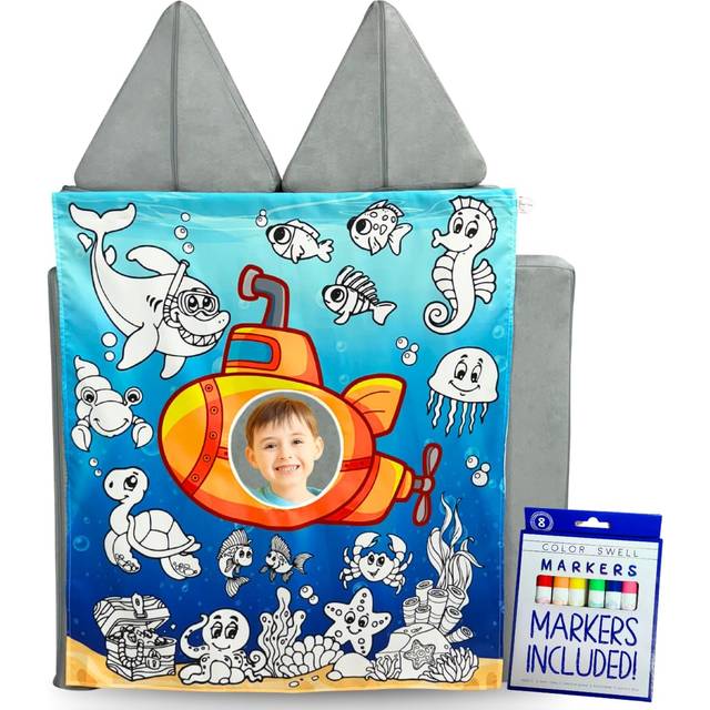 Play Panel for Childrens Foam Sofa Kids Couch Underwater