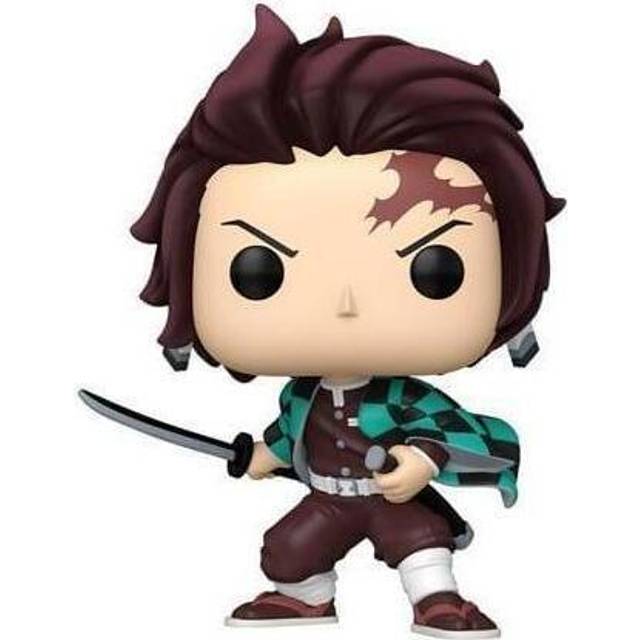 Funko Pop! Animation - Demon Slayer #1805 Tanjiro Kamado 10-Inch Jumbo Sized