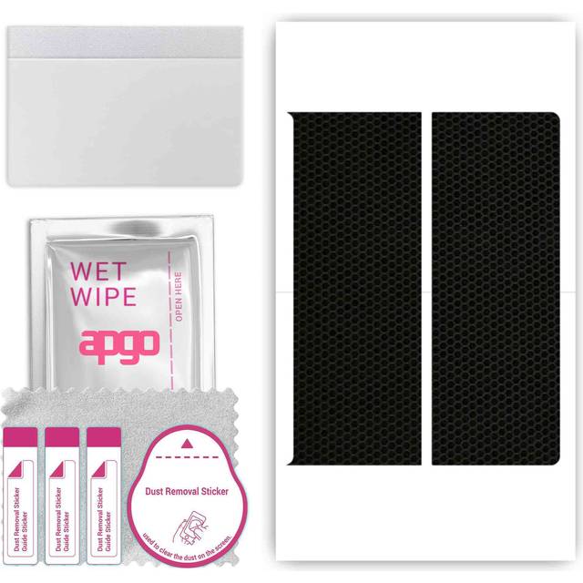 apgo Protective Skin Sticker for the back compatible with Huawei Mate XS 2, Wrap Film, Foil, Vinyl - Pattern Matrix