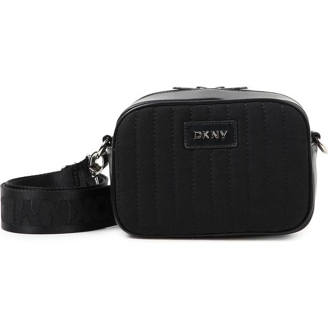 Dkny Girls Black Logo Bag (17Cm) - One Size