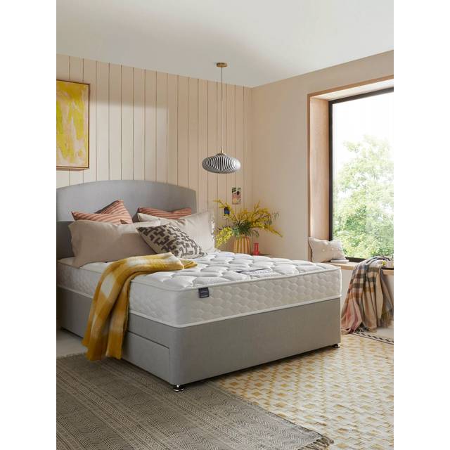 Silentnight Recover Mirapocket 600 Spring Mattress, Medium/Soft Tension, Double