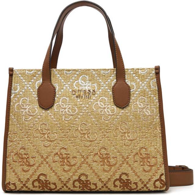 Guess Silvana 2 Comp Tote, Brown, Women