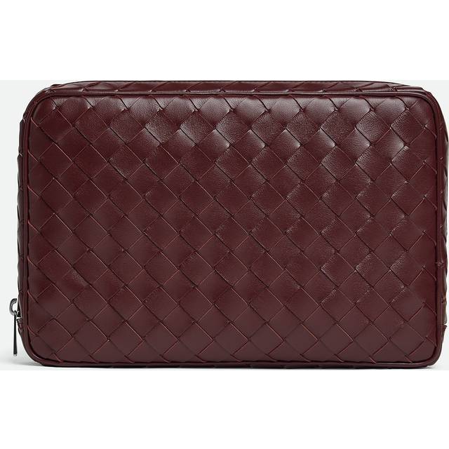 Intrecciato Large Zipped Organizing Pouch - Bottega Veneta