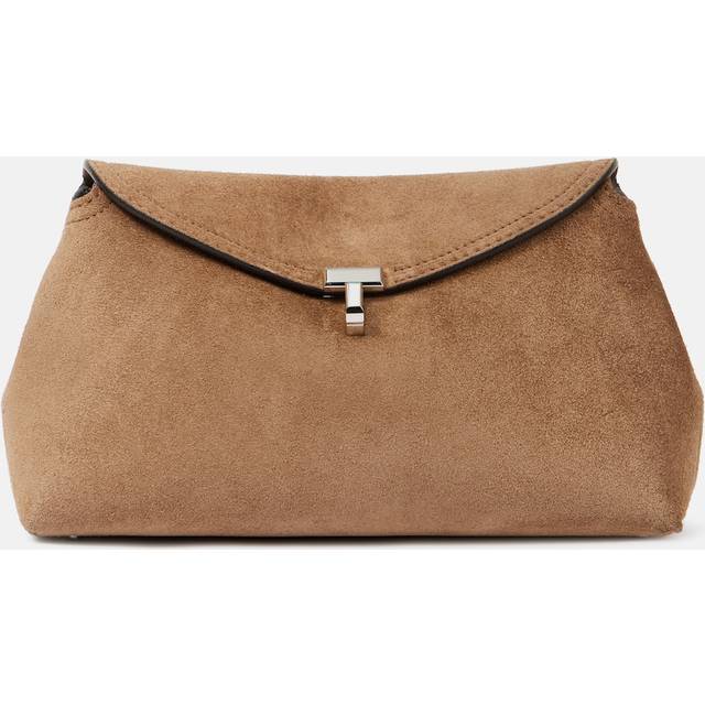 Toteme T-Lock Suede Satchel