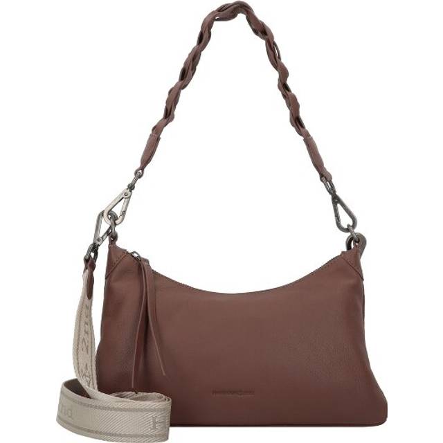Harbour 2nd Just Pure Shoulder Bag Leather 33 cm brown