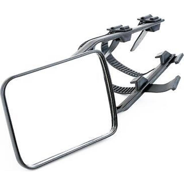 Leisurewize flat towing mirror pair caravan trailer horsebox safety