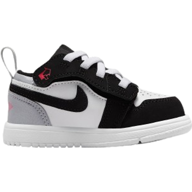 (TD) Air Jordan 1 Low Alt SE 'White Black Red' IB3886-106 - White/Black/Metallic Silver - 10C