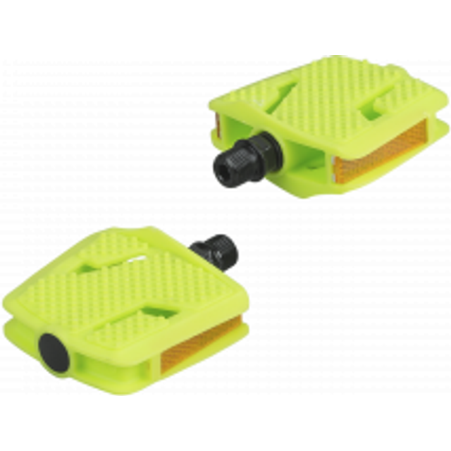 Trek Pedals - Kids&apos; Platform Small Pedal Set - Volt Colour: Volt