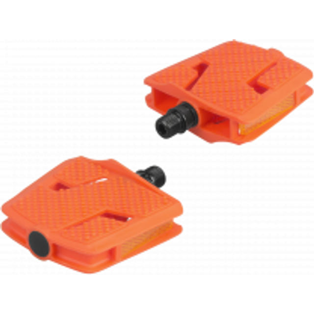 Trek Pedals - Kids&apos; Platform Small Pedal Set - Roarange Colour: R