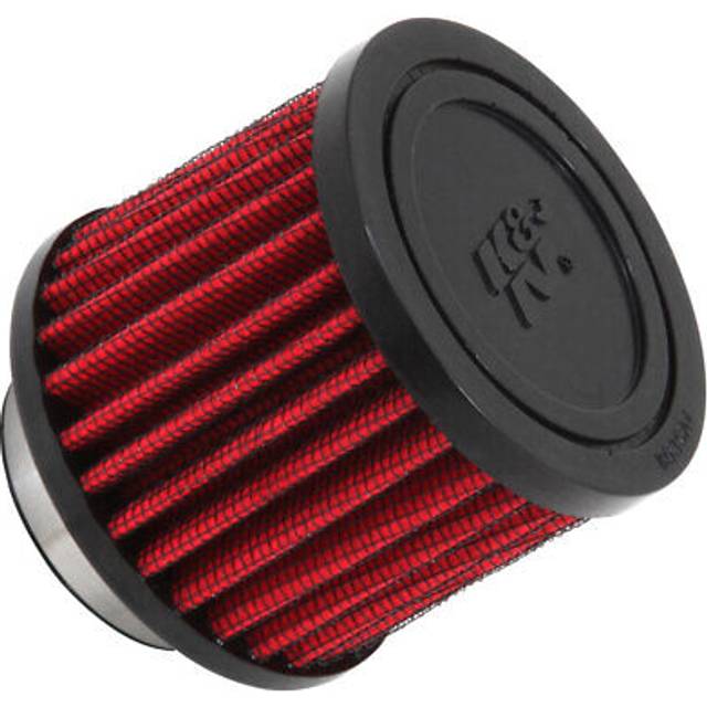 K&n Motorsport Breather Filter 38mm Neck Id/76mm Filter Od/63mm Length/rubber