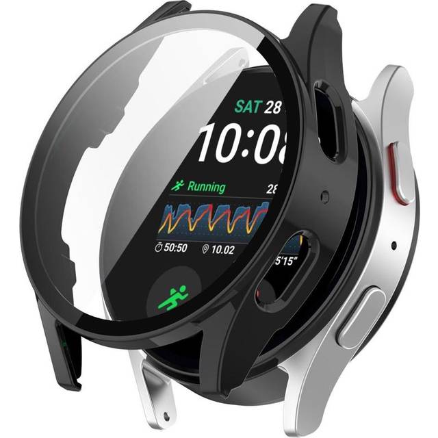 Samsung Galaxy Watch7 Tech-Protect Defense360 Fodral med skärmskydd - 44mm - Svart