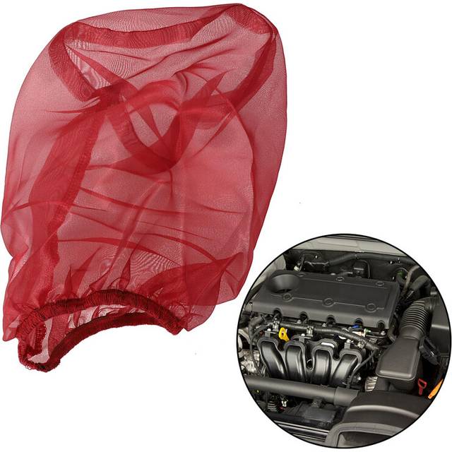 Protective Wrap Air Filter Cover Air Intake Filter Car Accessories Car Cold Air Filter DustProof Polyester Cloth