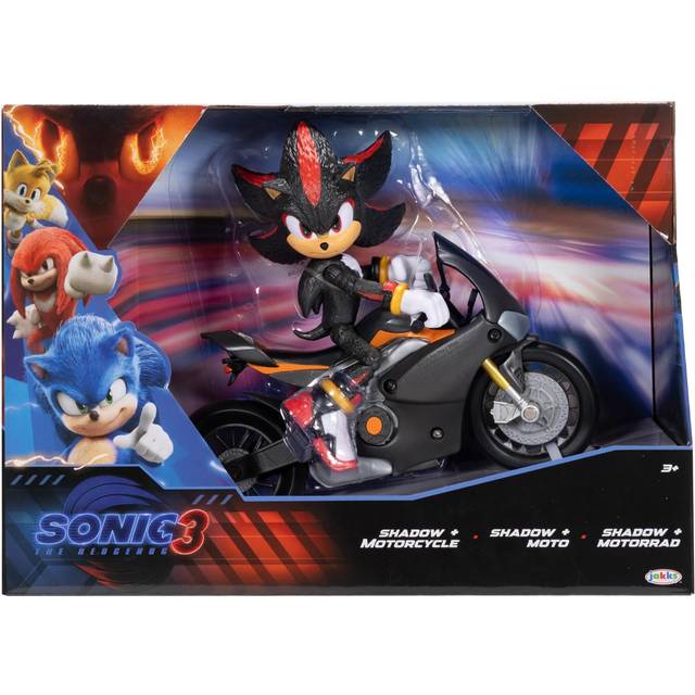 Sonic 3 Movie - Shadow and Motorcycle - Sonic the Hedgehog