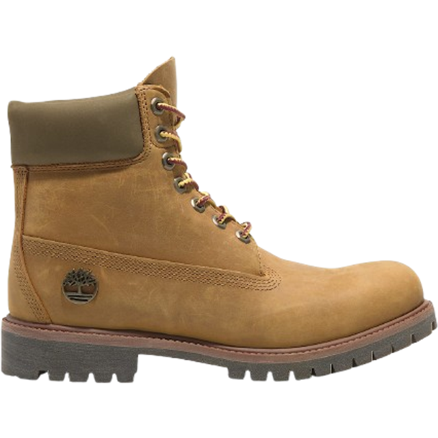 Timberland - Timberland Premium 6-Inch Lace Up Waterproof Boot for Men in Yellow, Man, Yellow, Size: 9