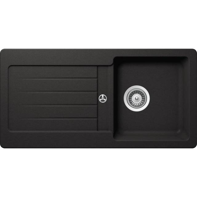 Schock Single Bowl Inset Kitchen Sink - Nero (860mm L X 440mm W)