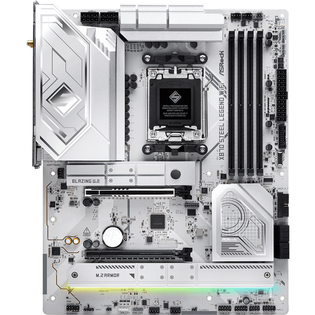 ASRock X870 Steel Legend WiFi ATX Motherboard for AMD AM5 CPUs