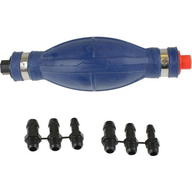 Fuel Primer Bulb Hand Pump Non Return Petrol Diesel Inline 6 8 10 Mm Hose Pbulb1