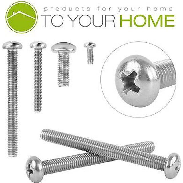 Pan head m5 machine screws a2 stainless steel phillips head bolts pozi