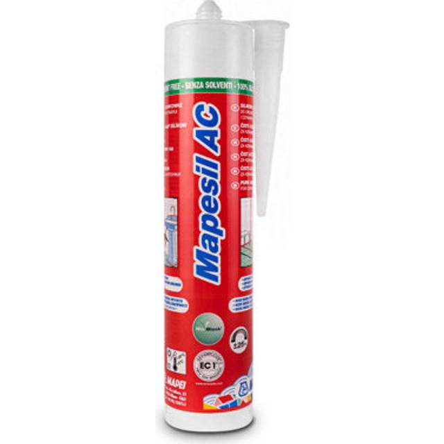 MAPEI Mapeisil AC 319 Sand Storm Silicone Sealant 310ml - Cream - 20 x 5 x 5cm