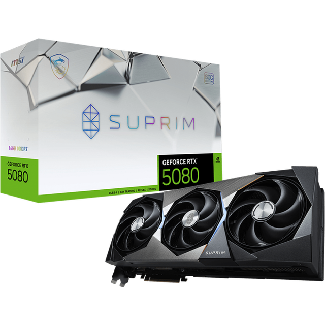 GeForce RTX 5080 16G SUPRIM SOC