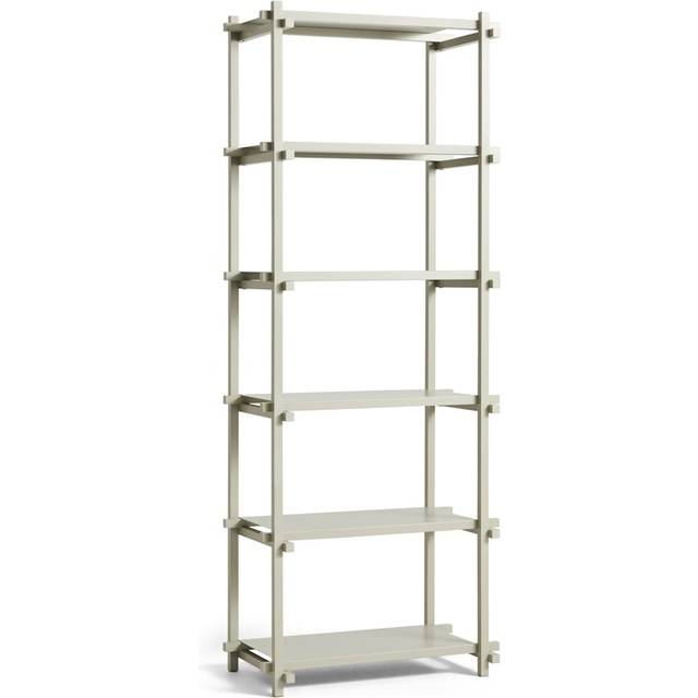 HAY Woody Column hylla Beech-smokey grey, high