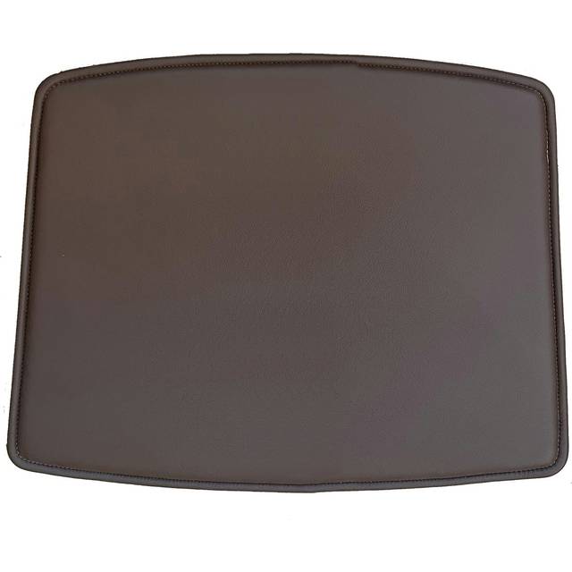 Arv Seat Pad For Lounge Chair, Cinnamon Leather