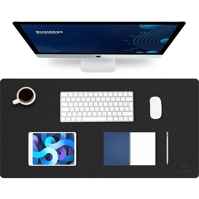 Leather Desk Mat, Office Desk Pad, Large Mouse Pad, Keyboard Mat, Computer and Laptop Mat for Desk, Desk Protecor Mat, Desktop Mat for Writing, Desk