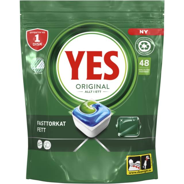 YES Original All In One Maskindisktabletter 48 st - Multi