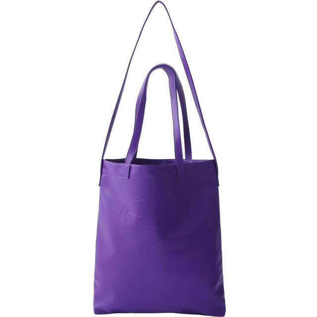 Tote Bag FAUX LEATHER 2WAY BIG TOTE 105213053005 Purple [X-girl] Women's purple