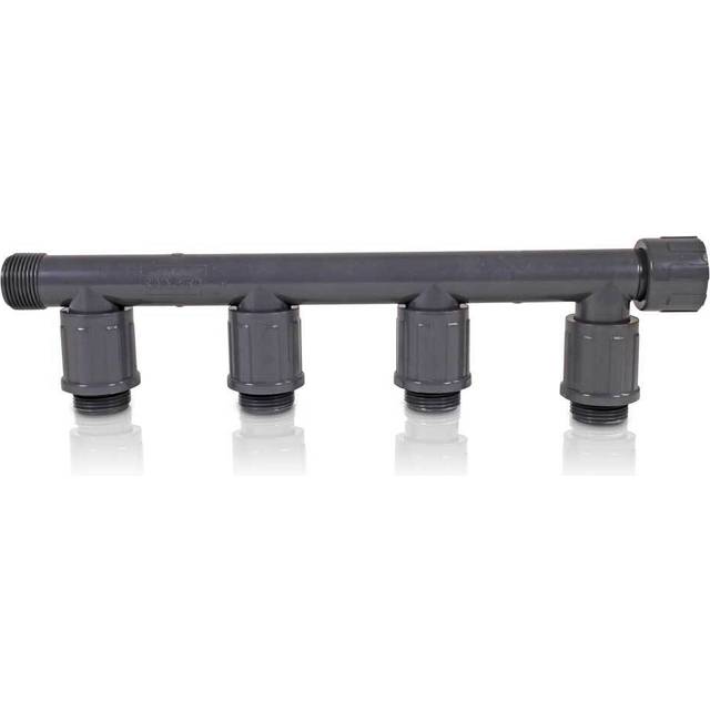 Rain Bird Manifold Pvc 1In Female Threaded Nut X Male Thread 10 5Bar Grey Type R