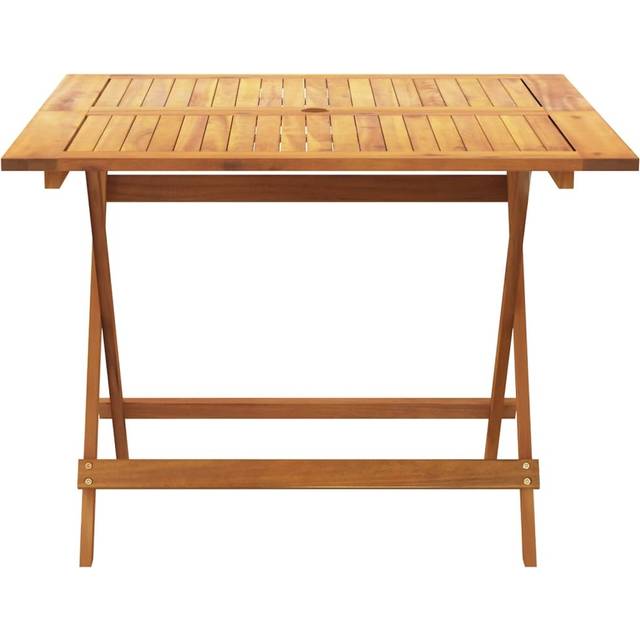 Matgrupp för trädgården 5 delar beige konstrotting/massivt trä
