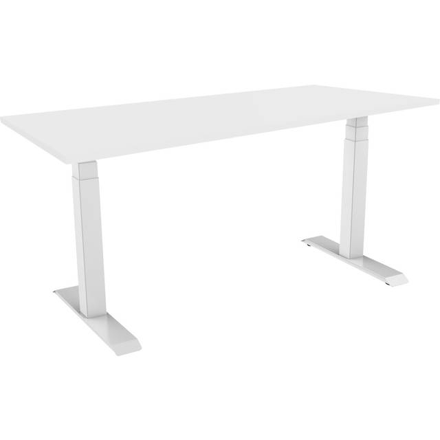 celexon elektriskt höjdjusterbart skrivbord Professional eAdjust-58123 - vit, inkl. bordsskiva 175 x 75 cm