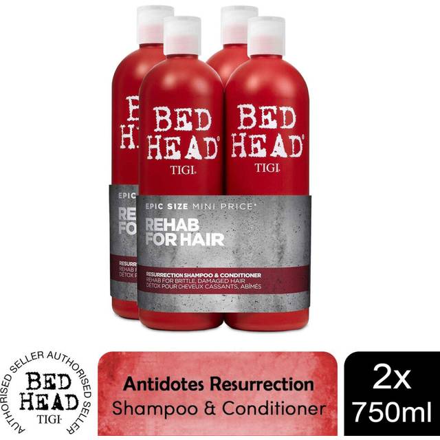Bed Head by TIGI Shampoo & Conditioner Resurrection Duo, 750ml[Buy 2]