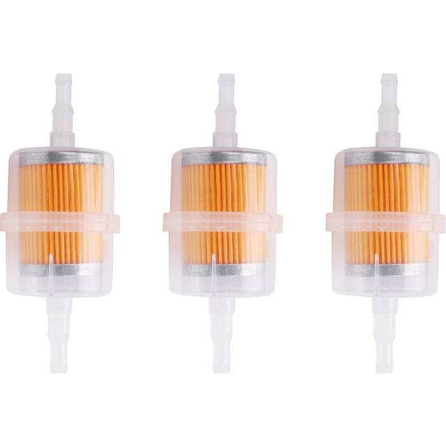 3X 6mm 8mm Universal Pipe Online Filter Petrol Crude Oil Engine for Car