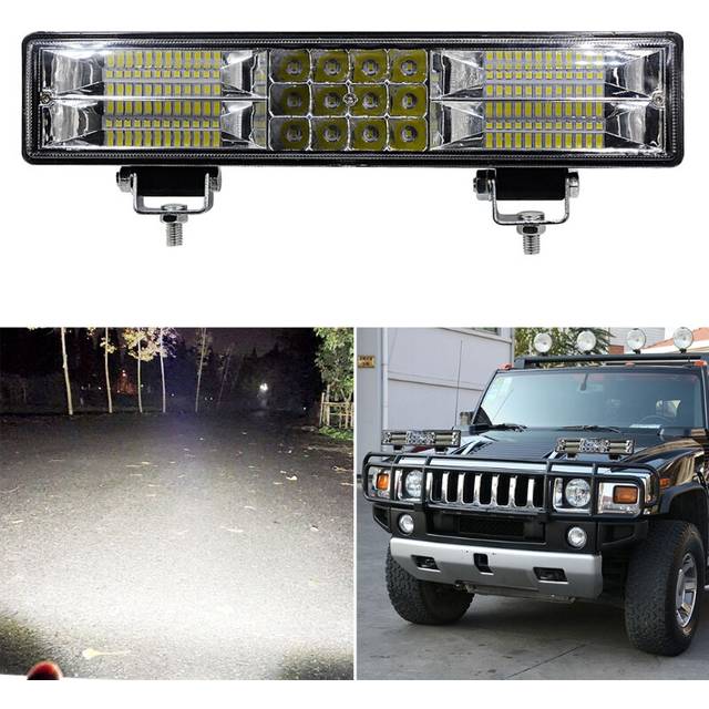 New 60 Leds Ultra Slim LED Light Bar 12inch Dual Row Led Bar Combo Beam
