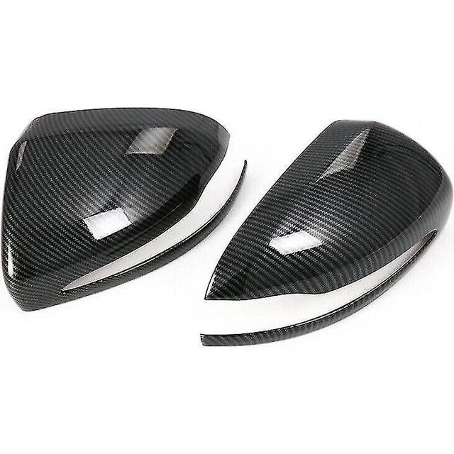 2pcs Car Side Rearview Mirror Cover Fit For Mercedes Benz C/ E /s /glc 2015-2020