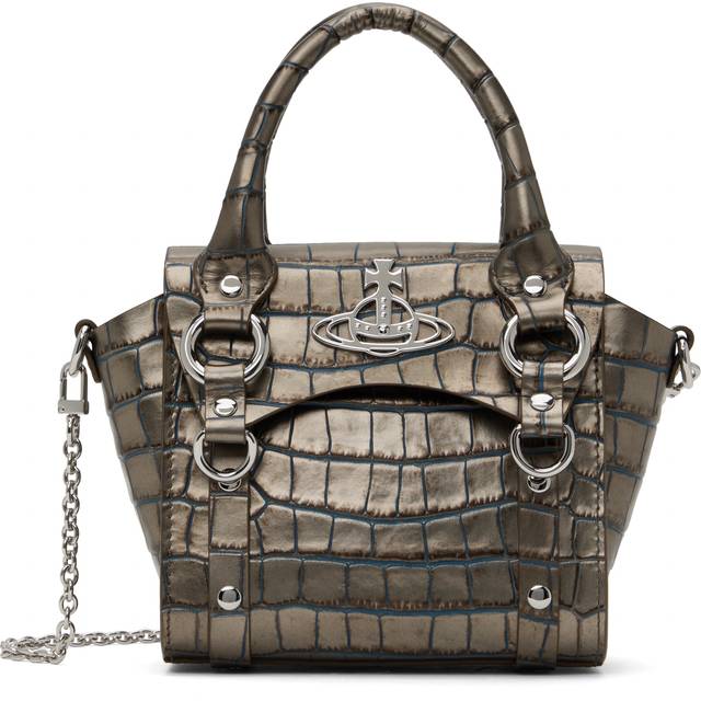 Vivienne Westwood Brown Mini Betty Bag - D405 Brown - UNI