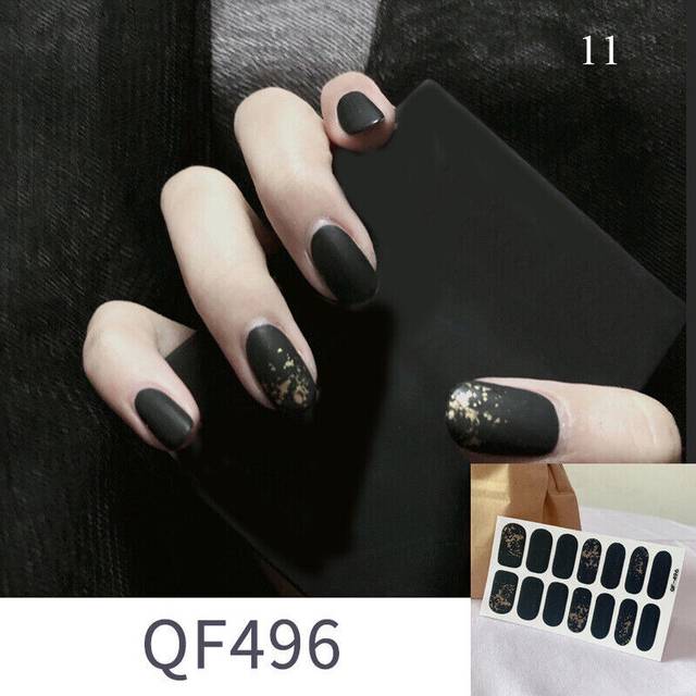 Womens Nail Sticker 3D Full Wraps Nail Foil DIY Manicure Decal Art Decorations