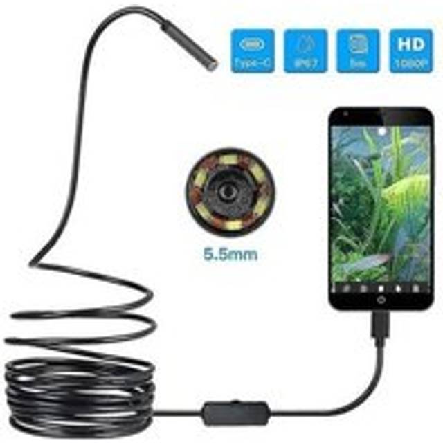 Rosemary - LaBlanc - 1080p Hd Wifi Endoscope Wireless Inspection Camera(5m)