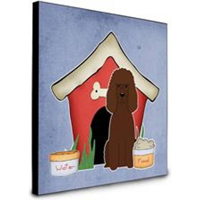 Caroline's Treasures Dog House Collection Irish Water Spaniel Artwork Panel wall-decor  Multicolor