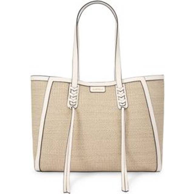 Carvela Women's Tote Bag Natural Synthetic Tassel